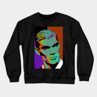 Modern man in pop-art style Crewneck Sweatshirt